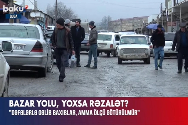 Bazar yolu, yoxsa rəzalət? - VİDEO